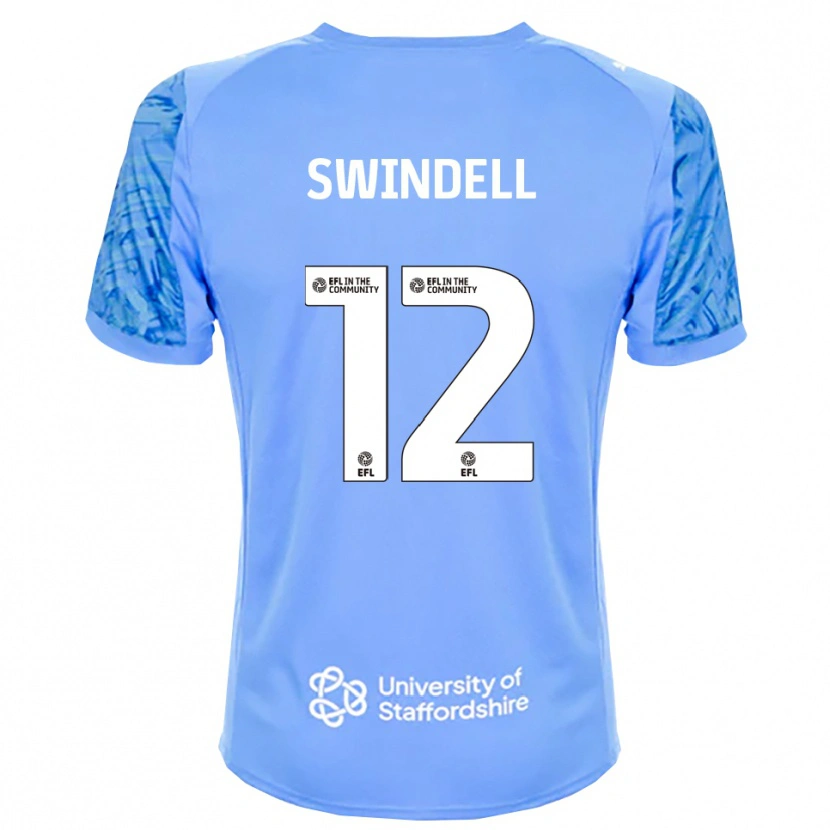 Danxen Dames Chloe Swindell #12 Koningsblauw Keepersshirt 2025/26 T-Shirt