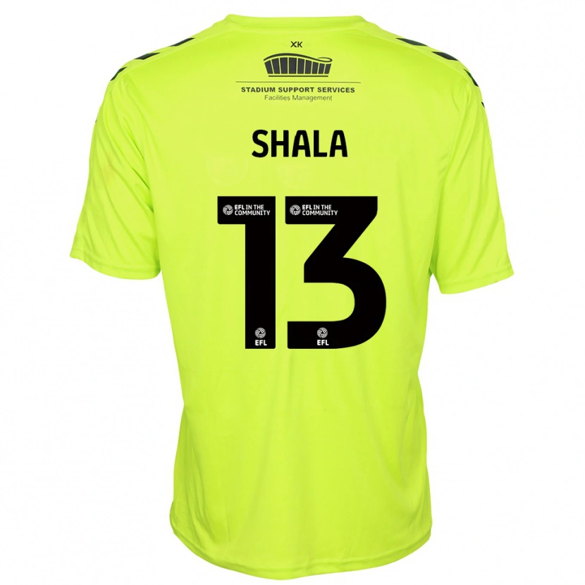 Danxen Dames Laurence Shala #13 Fluorescerend Groen Keepersshirt 2025/26 T-Shirt