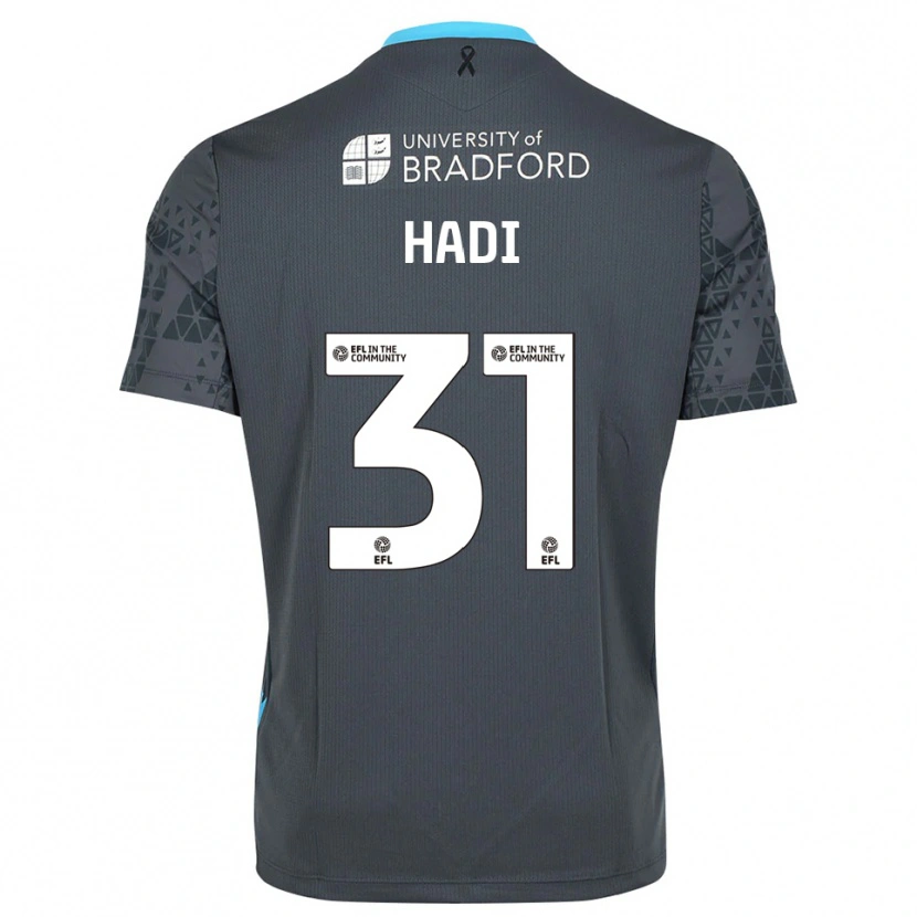 Danxen Dames Zac Hadi #31 Zwartgrijs Keepersshirt 2025/26 T-Shirt