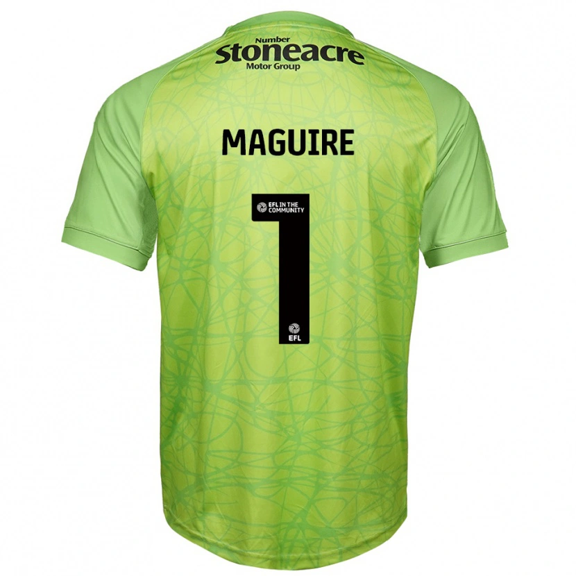 Danxen Dames Imogen Maguire #1 Lichtgroen Keepersshirt 2025/26 T-Shirt