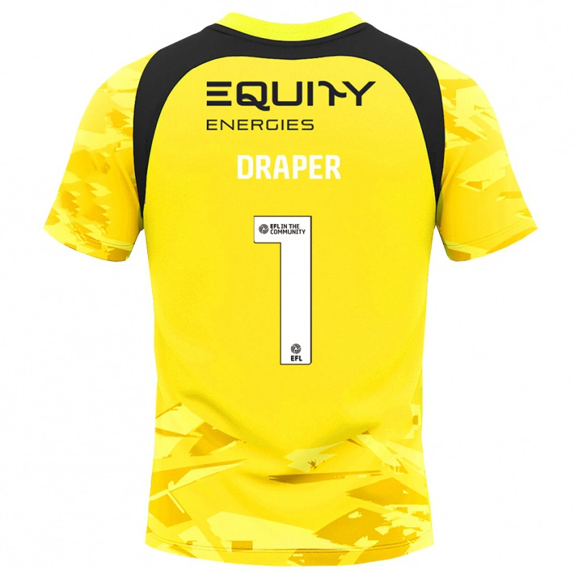 Danxen Dames Anna Draper #1 Lichtgeel Glack Keepersshirt 2025/26 T-Shirt
