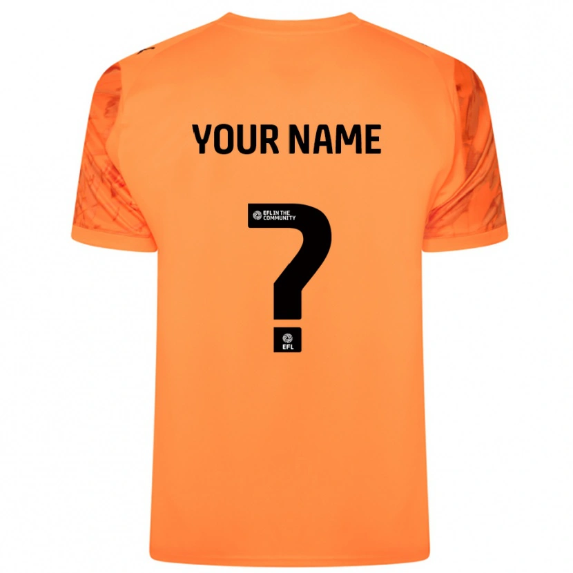 Danxen Dames Notts County Oranje Zwart Keepersshirt 2025/26 T-Shirt
