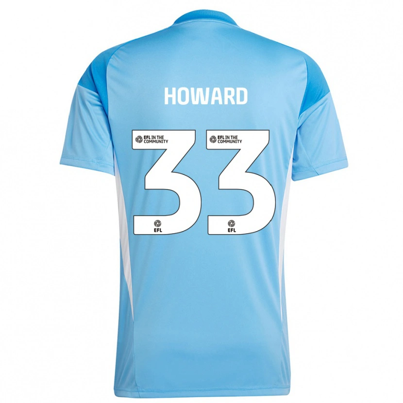 Danxen Dames Mark Howard #33 Hemelsblauw Keepersshirt 2025/26 T-Shirt