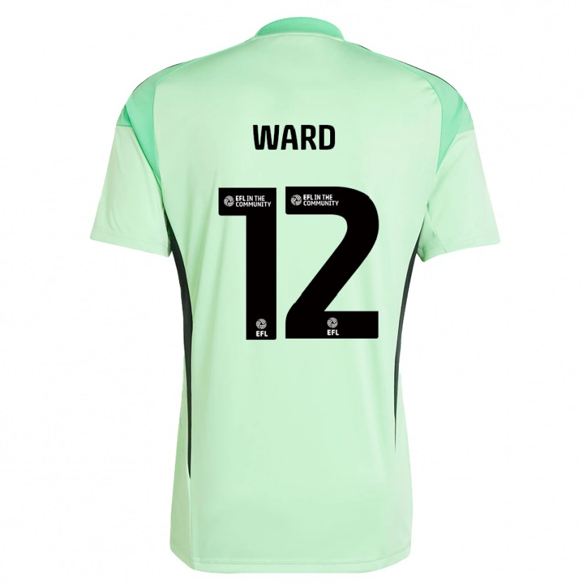 Danxen Dames Lewis Ward #12 Lichtgroen Zwart Keepersshirt 2025/26 T-Shirt