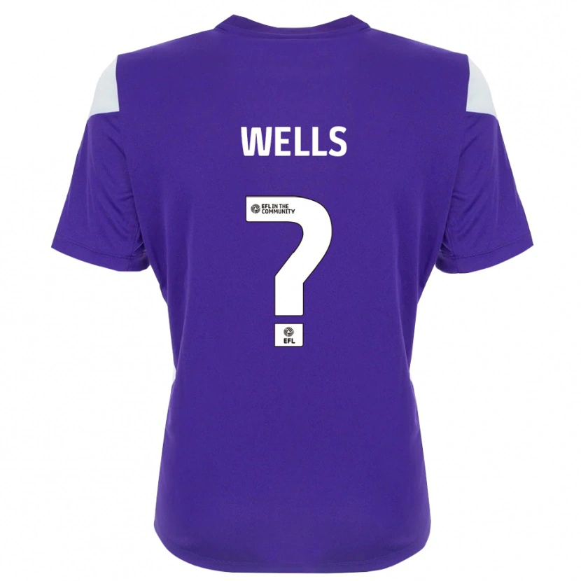 Danxen Dames Liv Wells #0 Paars Wit Keepersshirt 2025/26 T-Shirt