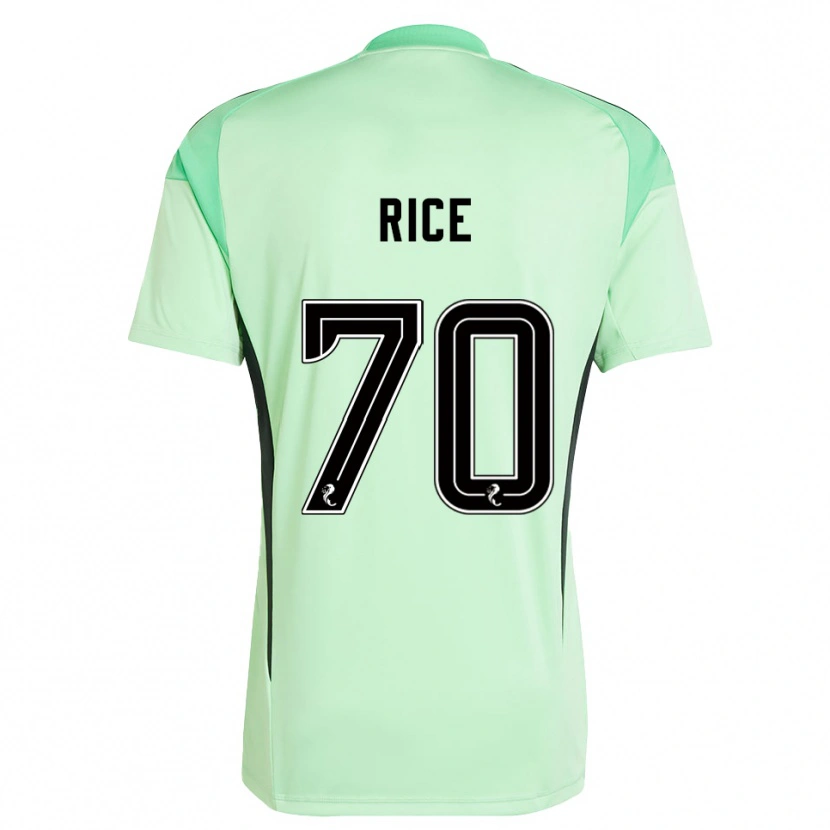 Danxen Dames Aidan Rice #70 Lichtgroen Zwart Keepersshirt 2025/26 T-Shirt