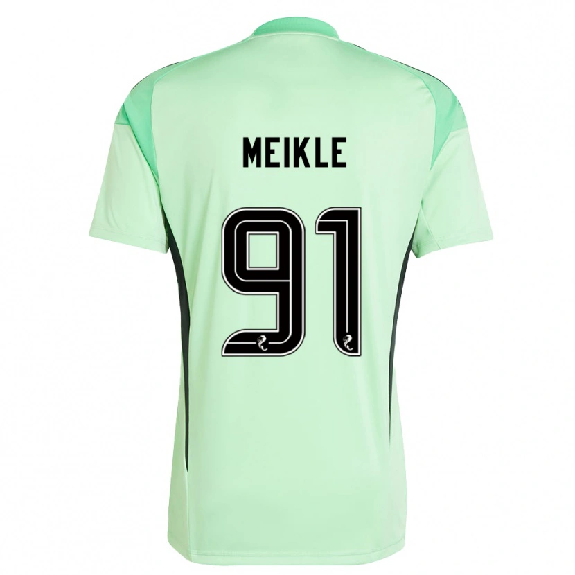 Danxen Dames Jamie Meikle #91 Lichtgroen Zwart Keepersshirt 2025/26 T-Shirt