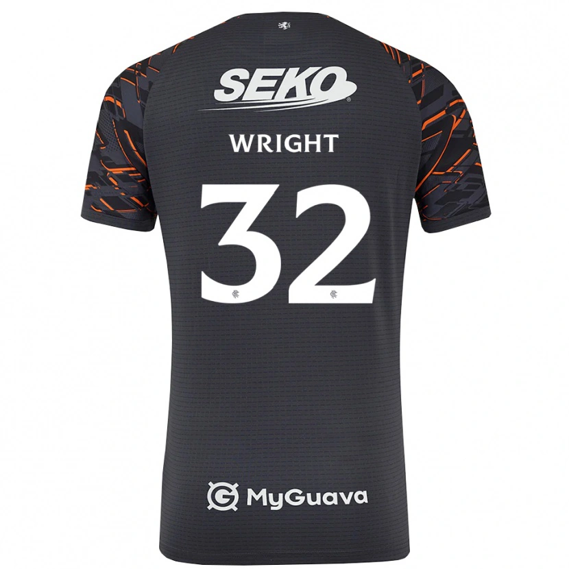 Danxen Dames Kieran Wright #32 Donkergrijs Keepersshirt 2025/26 T-Shirt