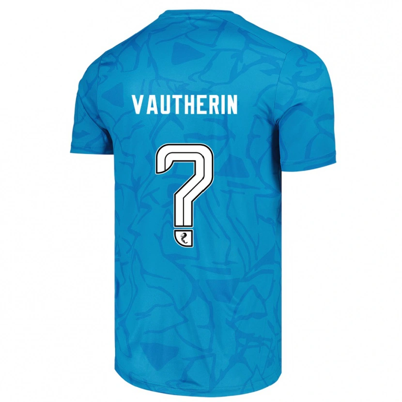 Danxen Dames Sam Vautherin #0 Blauw Wit Keepersshirt 2025/26 T-Shirt