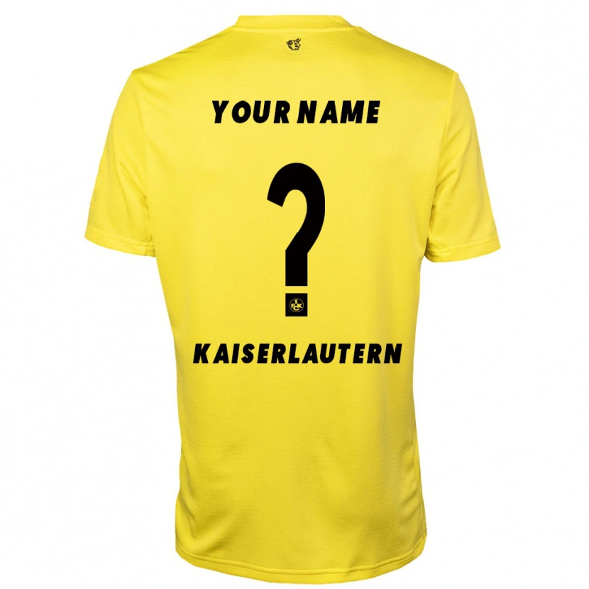 Danxen Dames 1. FC Kaiserslautern Geel Zwart Keepersshirt 2025/26 T-Shirt