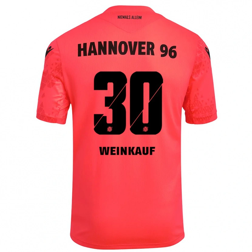 Danxen Dames Leo Weinkauf #30 Rood Zwart Keepersshirt 2025/26 T-Shirt