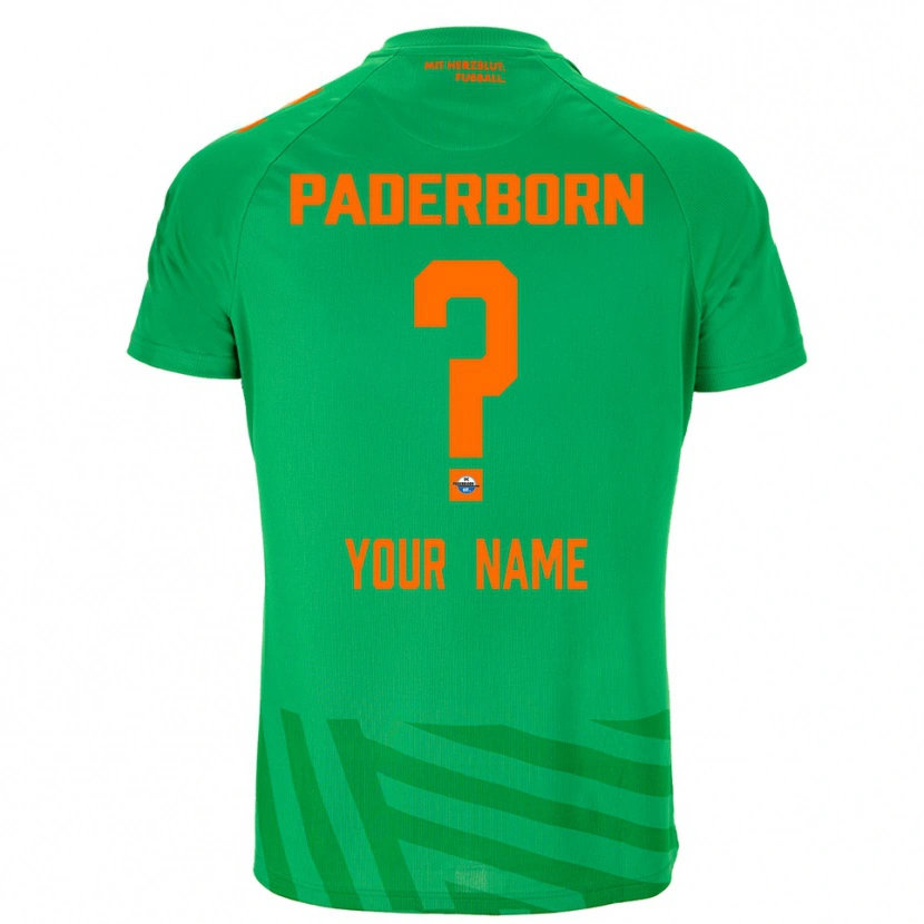 Danxen Dames SC Paderborn 07 Groen Oranje Keepersshirt 2025/26 T-Shirt