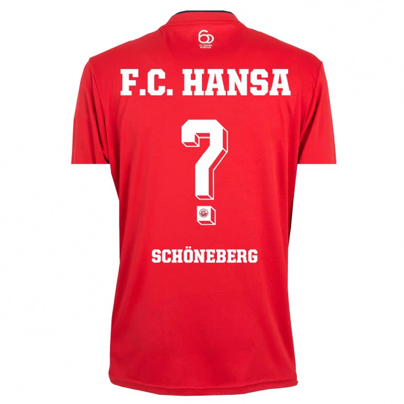 Danxen Dames Tom Schöneberg #0 Rood Wit Keepersshirt 2025/26 T-Shirt
