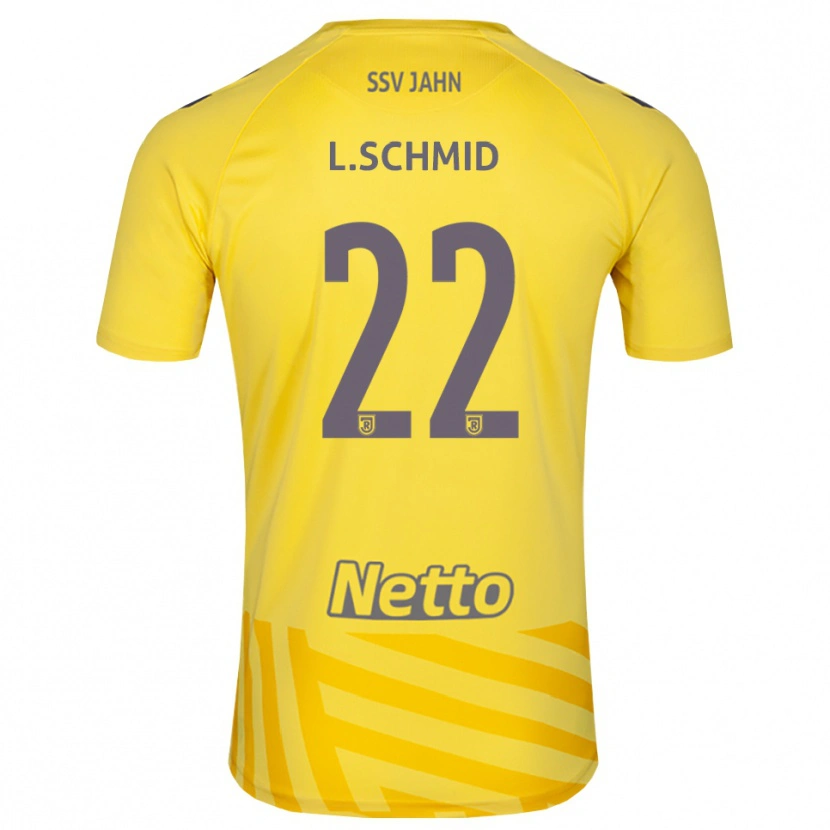 Danxen Dames Lenny Schmid #22 Geel Grijs Keepersshirt 2025/26 T-Shirt