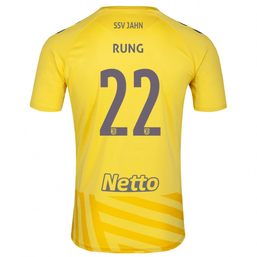 Danxen Dames Julian Rung #22 Geel Grijs Keepersshirt 2025/26 T-Shirt