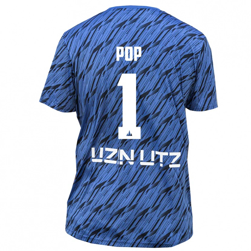 Danxen Dames Nico Pop #1 Koningsblauw Wit Keepersshirt 2025/26 T-Shirt
