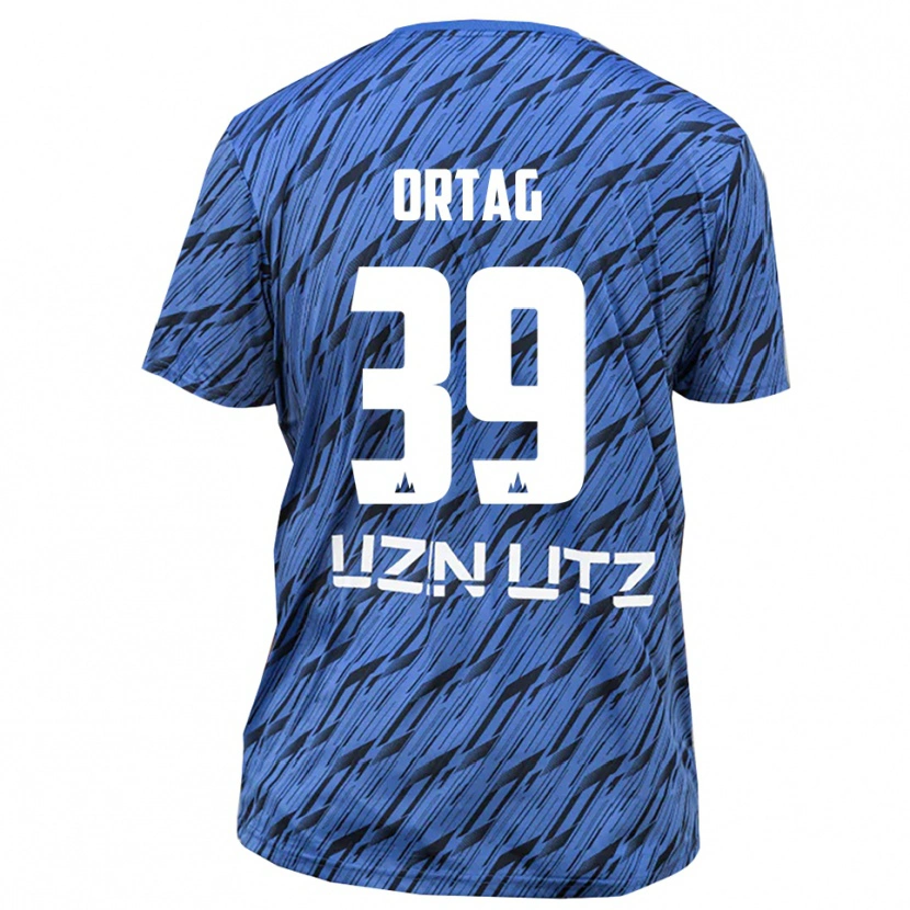 Danxen Dames Christian Ortag #39 Koningsblauw Wit Keepersshirt 2025/26 T-Shirt