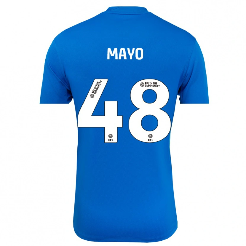 Danxen Dames Bradley Mayo #48 Blauw Wit Keepersshirt 2025/26 T-Shirt