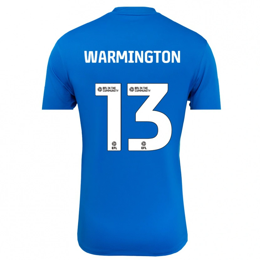 Danxen Dames Tyrese Warmington #13 Blauw Wit Keepersshirt 2025/26 T-Shirt
