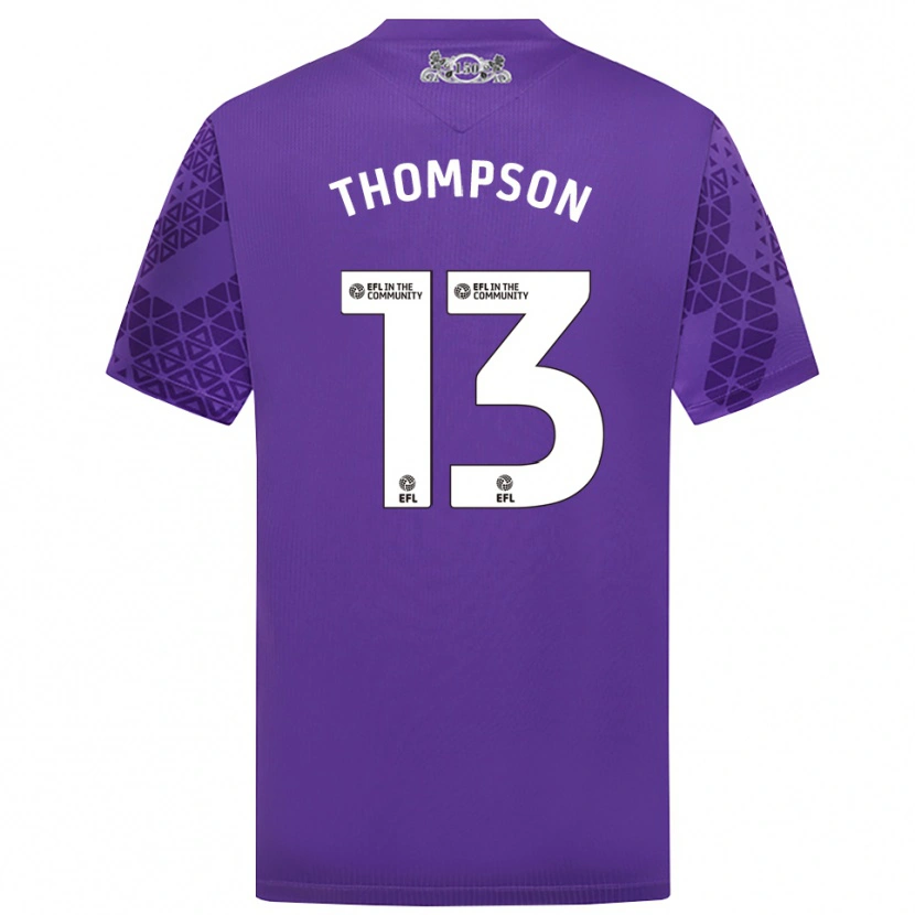 Danxen Dames Luke Thompson #13 Paars Wit Keepersshirt 2025/26 T-Shirt
