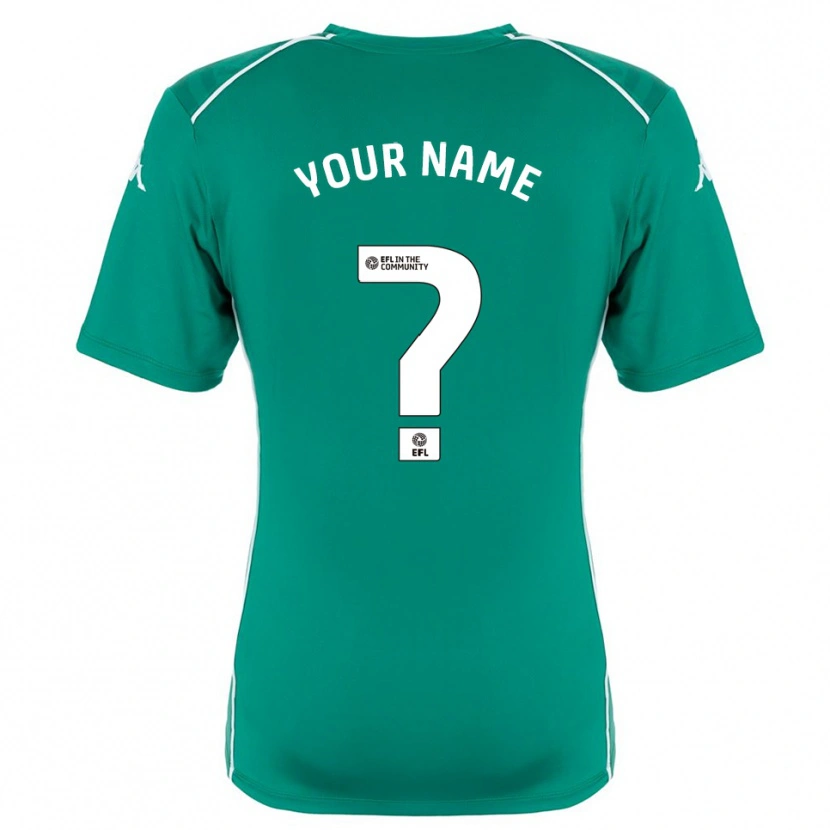 Danxen Dames Hull City AFC Groen Wit Keepersshirt 2025/26 T-Shirt