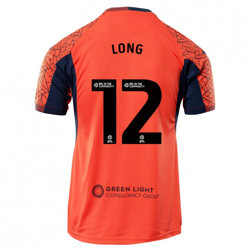 Danxen Dames George Long #12 Oranje Zwart Keepersshirt 2025/26 T-Shirt