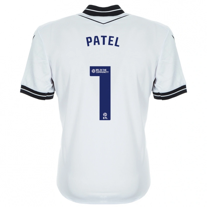 Danxen Dames Ajae Patel #1 Wit Koninklijk Blauw Keepersshirt 2025/26 T-Shirt