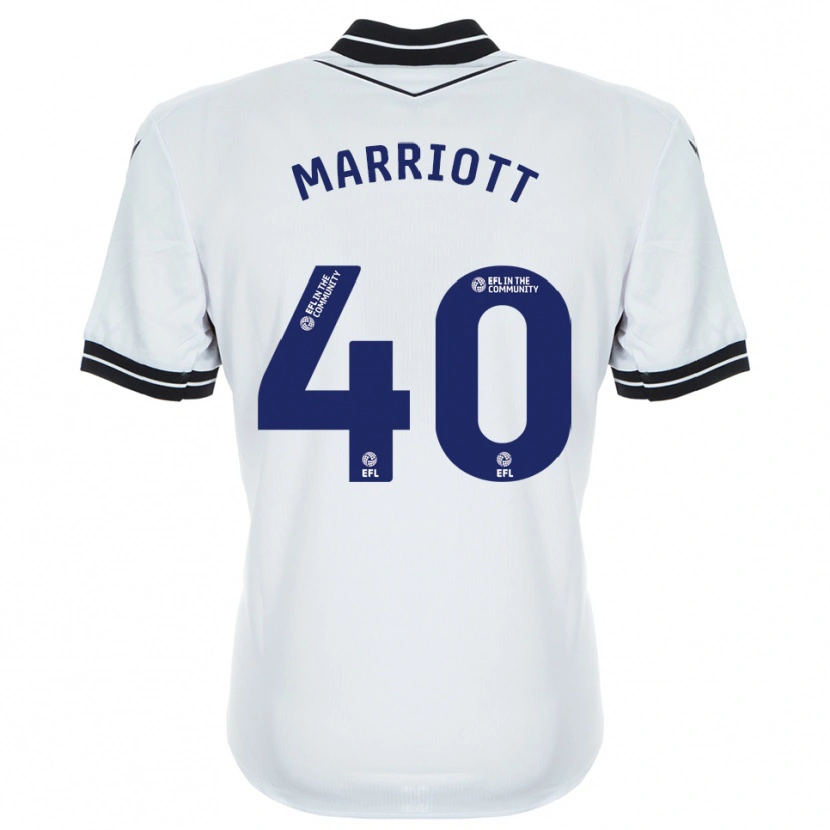 Danxen Dames Monty Marriott #40 Wit Koninklijk Blauw Keepersshirt 2025/26 T-Shirt