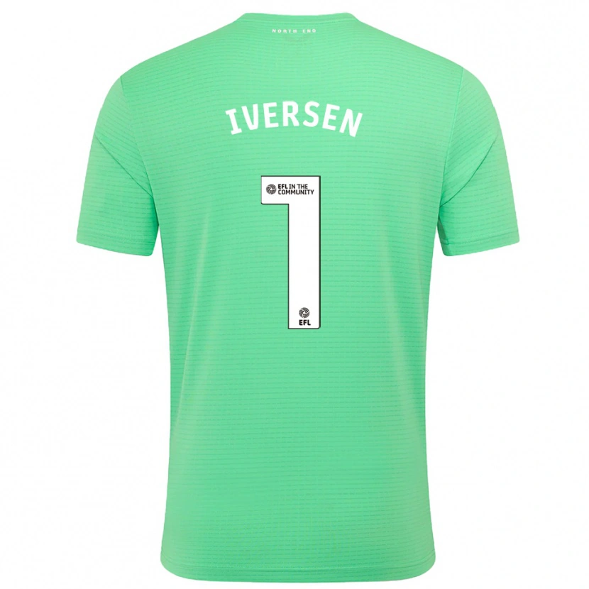 Danxen Dames Daniel Iversen #1 Pastel Turkoois Keepersshirt 2025/26 T-Shirt