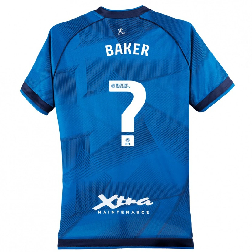Danxen Dames Faye Baker #0 Blauw Wit Keepersshirt 2025/26 T-Shirt