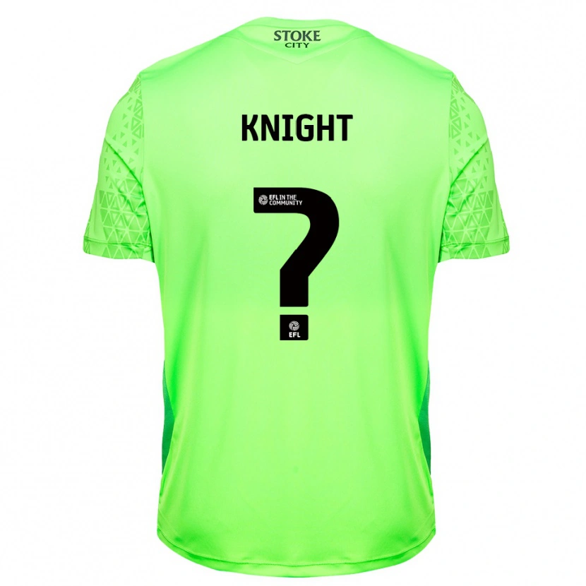 Danxen Dames Lucas Knight #0 Groen Zwart Keepersshirt 2025/26 T-Shirt