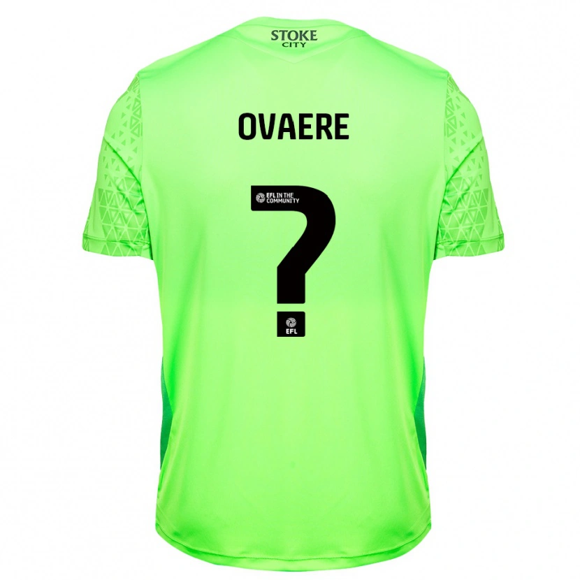 Danxen Dames Hayden Ovaere #0 Groen Zwart Keepersshirt 2025/26 T-Shirt