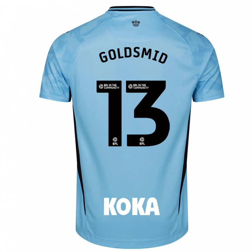 Danxen Dames Jacqui Goldsmid #13 Licht Hemelsblauw Keepersshirt 2025/26 T-Shirt