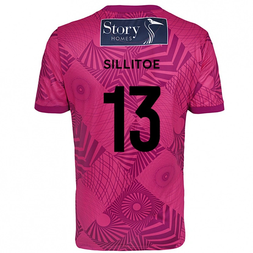 Danxen Dames Casey Sillitoe #13 Paars Magenta Keepersshirt 2025/26 T-Shirt
