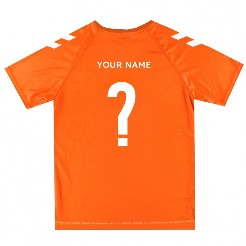 Danxen Dames York City FC Oranje Wit Keepersshirt 2025/26 T-Shirt