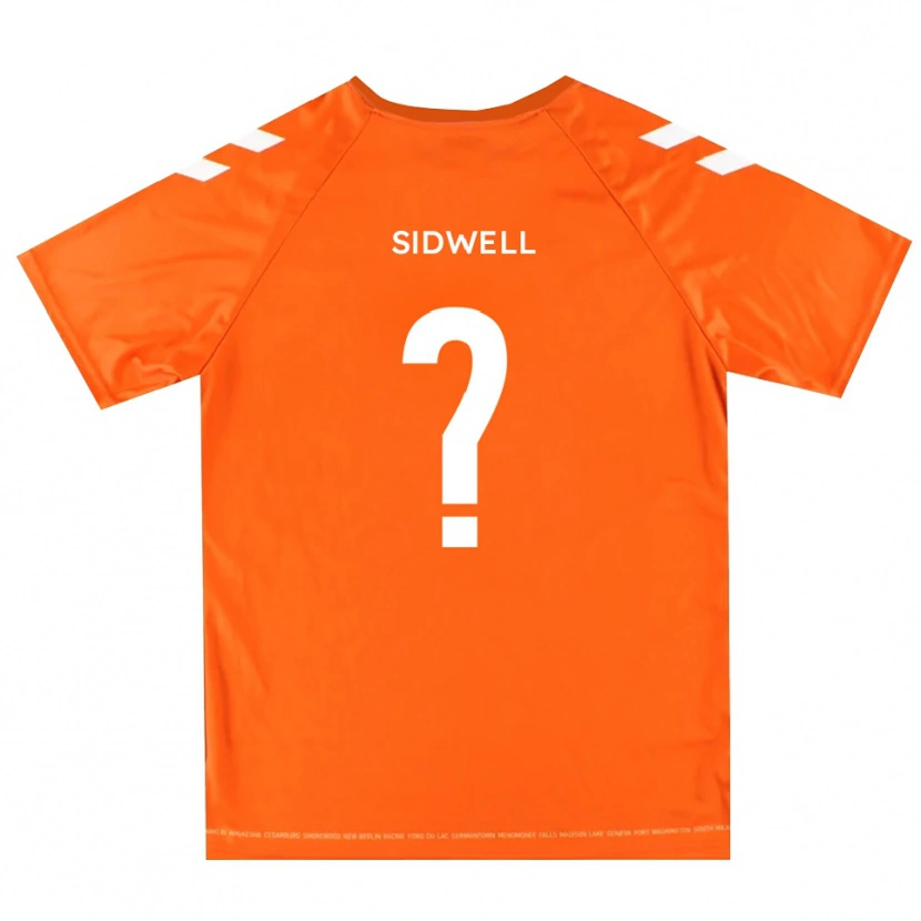 Danxen Dames Rebecca Sidwell #0 Oranje Wit Keepersshirt 2025/26 T-Shirt