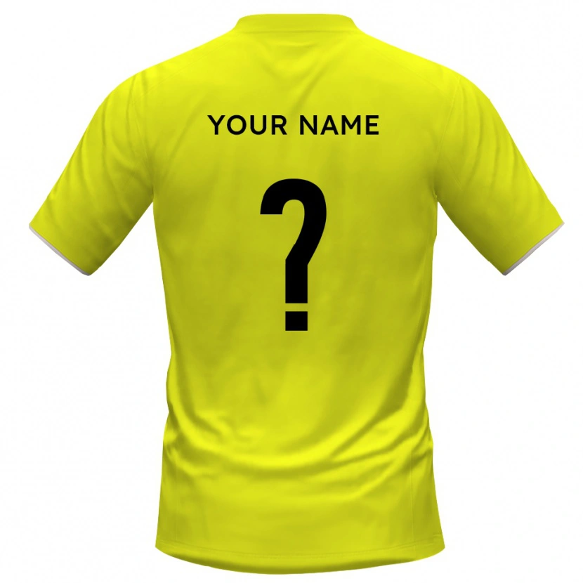 Danxen Dames Scunthorpe United Geel Zwart Keepersshirt 2025/26 T-Shirt