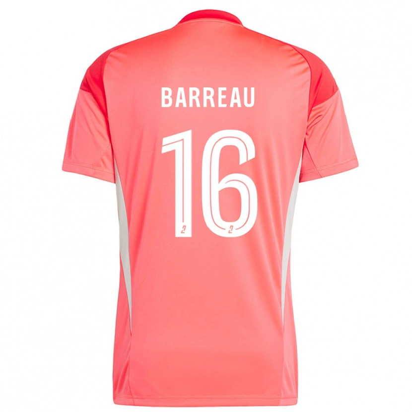 Danxen Dames Axel Barreau #16 Licht Oranje Keepersshirt 2025/26 T-Shirt