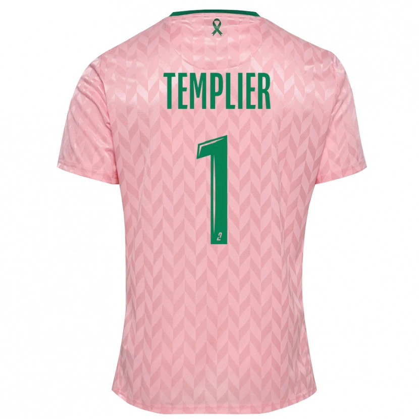 Danxen Dames Emma Templier #1 Roze Groen Keepersshirt 2025/26 T-Shirt