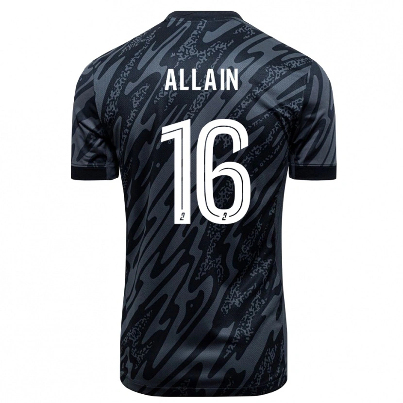 Danxen Dames Bobby Allain #16 Grijs Zwart Keepersshirt 2025/26 T-Shirt