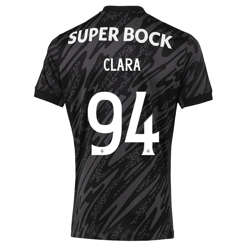 Danxen Dames Diogo Clara #94 Grijs Zwart Wit Keepersshirt 2025/26 T-Shirt
