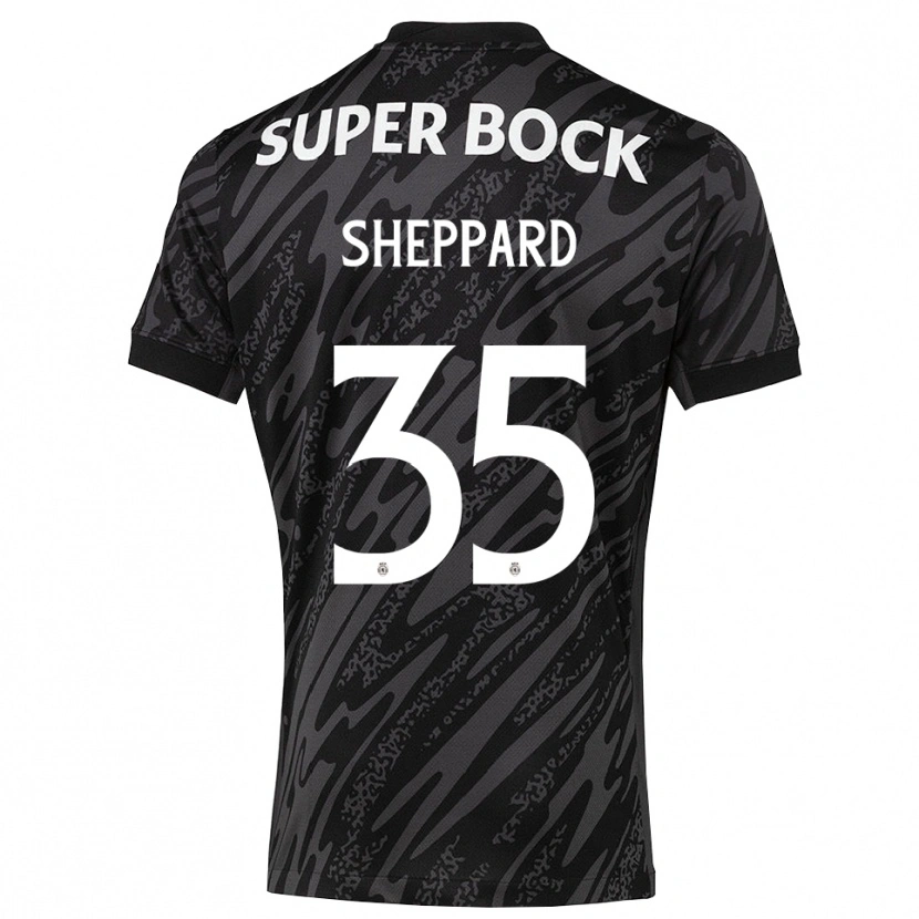 Danxen Dames Catriona Sheppard #35 Grijs Zwart Wit Keepersshirt 2025/26 T-Shirt