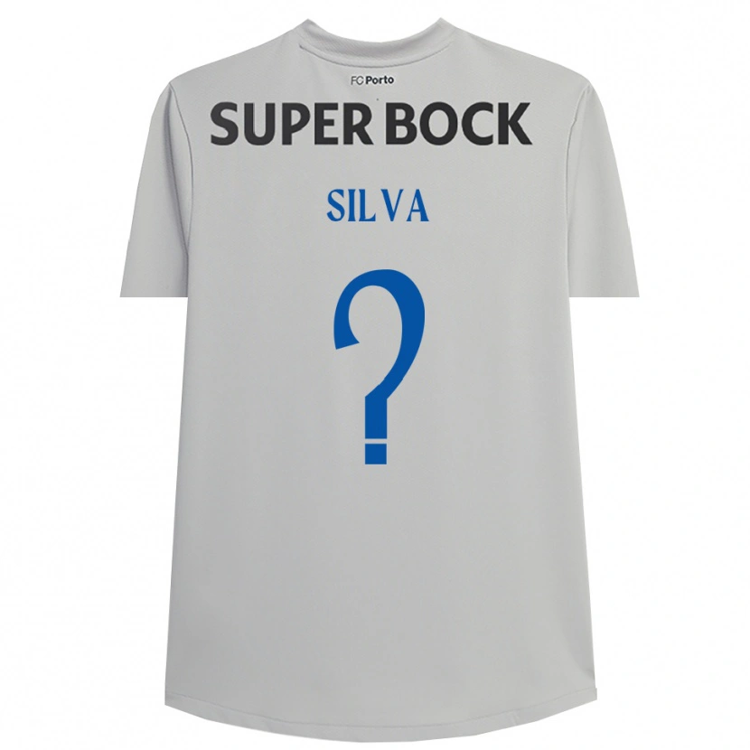 Danxen Dames Gonçalo Silva #0 Lichtgrijs Zwart Keepersshirt 2025/26 T-Shirt