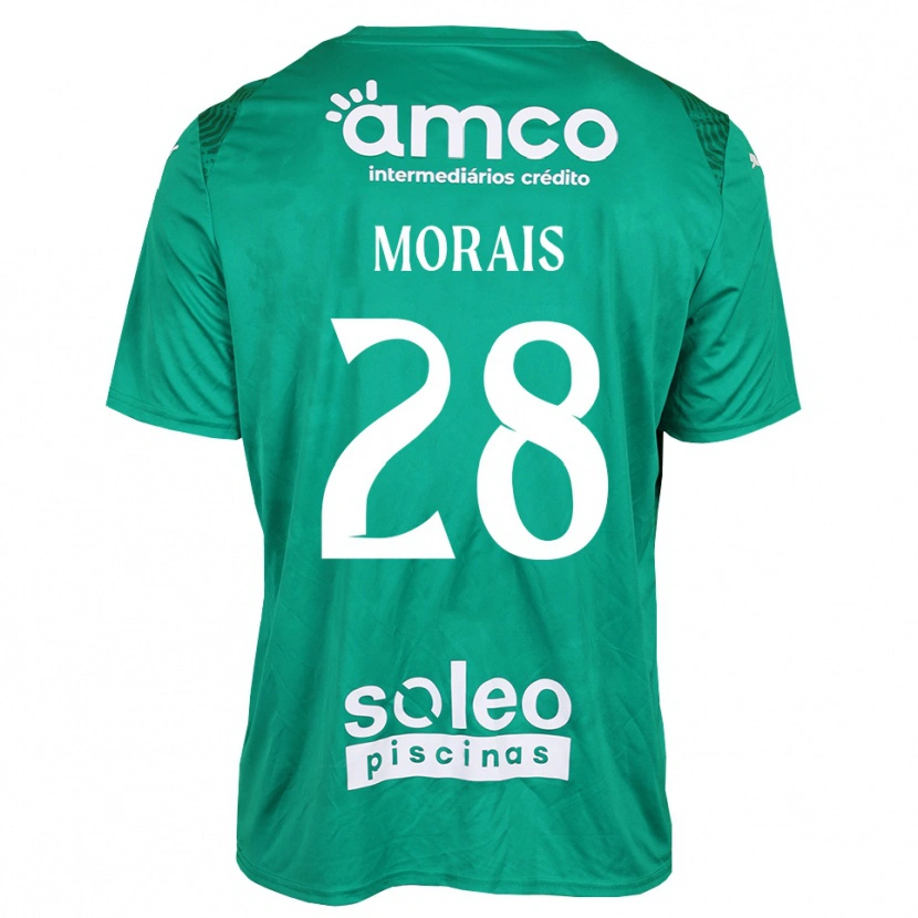 Danxen Dames Patrícia Morais #28 Groen Wit Keepersshirt 2025/26 T-Shirt