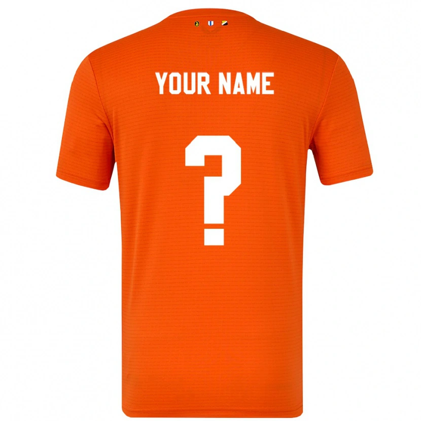 Danxen Dames FC Utrecht Oranje Zwart Keepersshirt 2025/26 T-Shirt