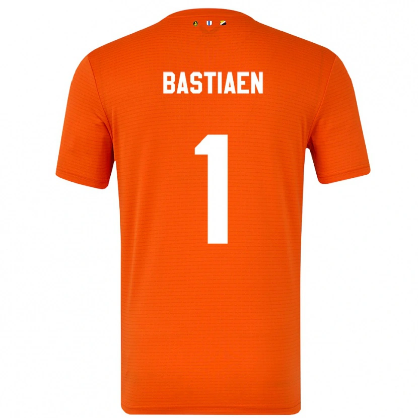 Danxen Dames Femke Bastiaen #1 Oranje Zwart Keepersshirt 2025/26 T-Shirt