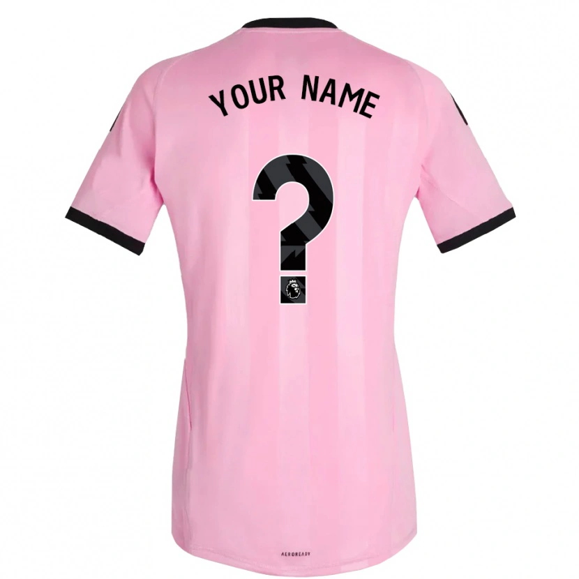 Danxen Dames Manchester United Roze Zwart Keepersshirt 2025/26 T-Shirt