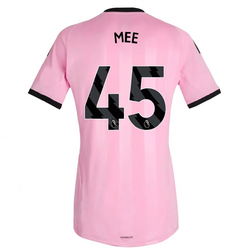Danxen Dames Dermot Mee #45 Roze Zwart Keepersshirt 2025/26 T-Shirt