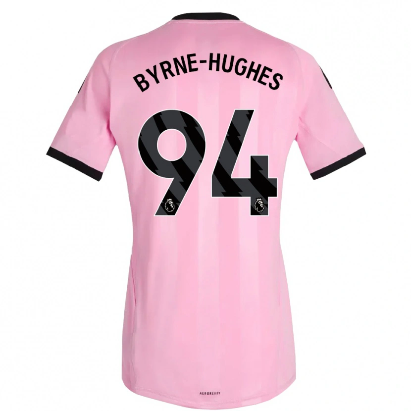 Danxen Dames Cameron Byrne-Hughes #94 Roze Zwart Keepersshirt 2025/26 T-Shirt
