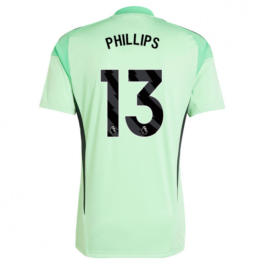 Danxen Dames Charlie Phillips #13 Lichtgroen Zwart Keepersshirt 2025/26 T-Shirt
